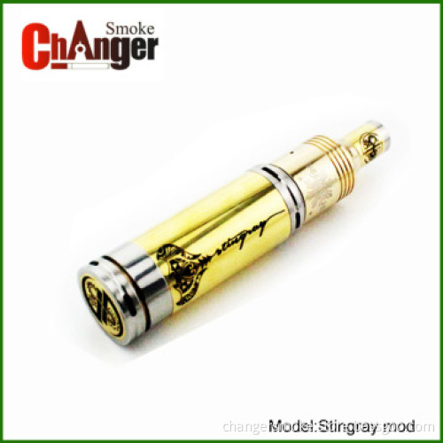 Mechanical electronic cigarette stingray Mod Clone with 26650 battery
